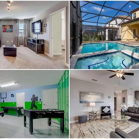 Resort Luxury Spacious Pool Home Game Room & Electronic Recliners